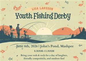 Annual Lisa Larsson Youth Fishing Derby Sat 6/6